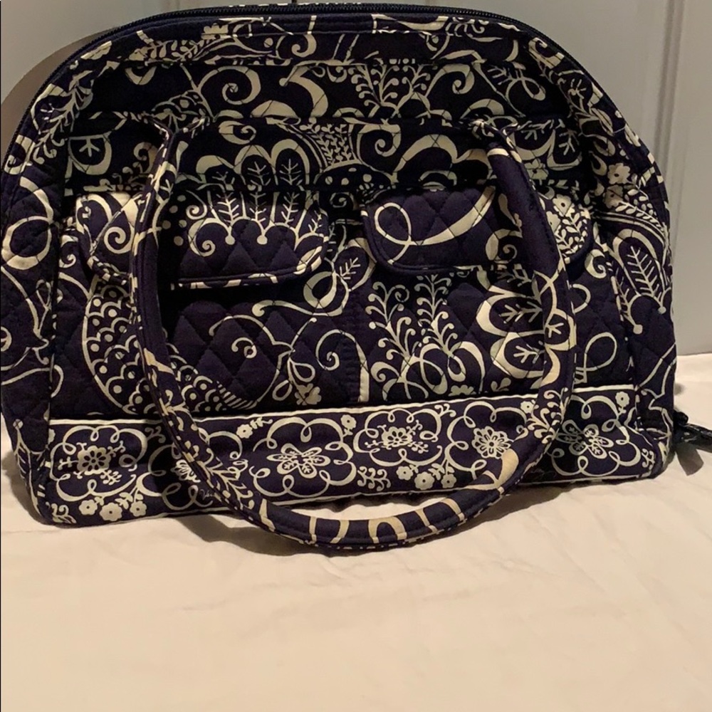 Vera Bradley Floral Bowler Bag